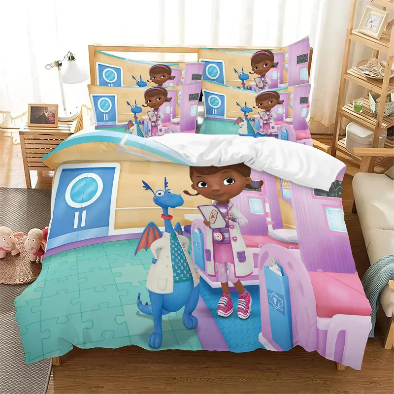 3D Printing Case - Muzyka Doc McStuffins Poszewka na Kołdrę