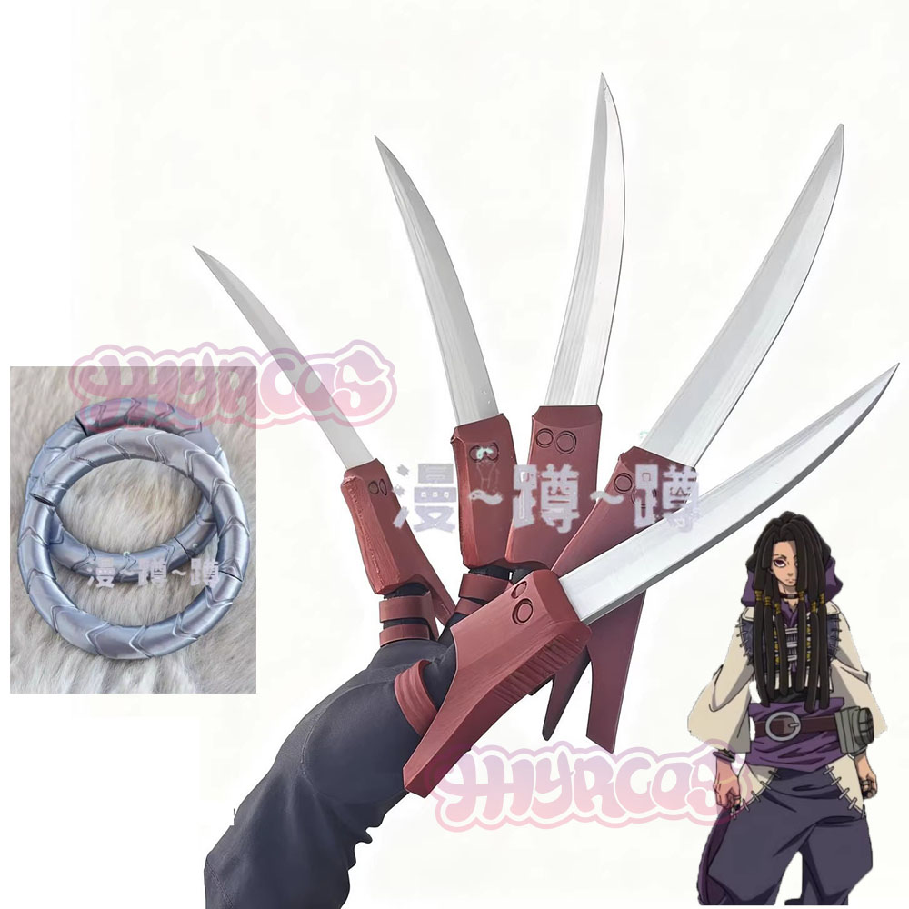3D Printing Nails - Gachiakuta Jabber Wonger Rekwizyt Cosplay Druk