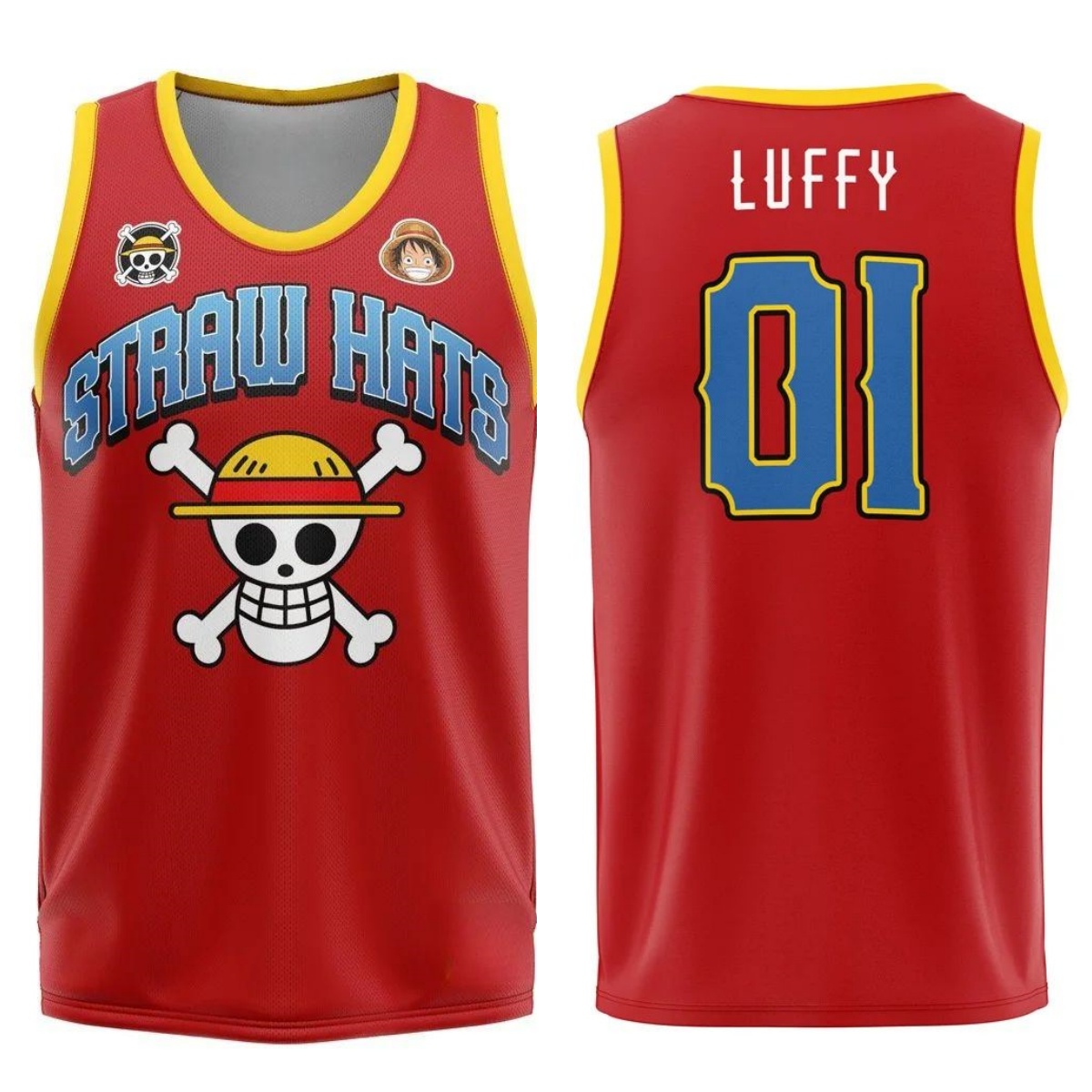 3D Printing One Piece - Kamizelka cosplay Luffy w stylu retro