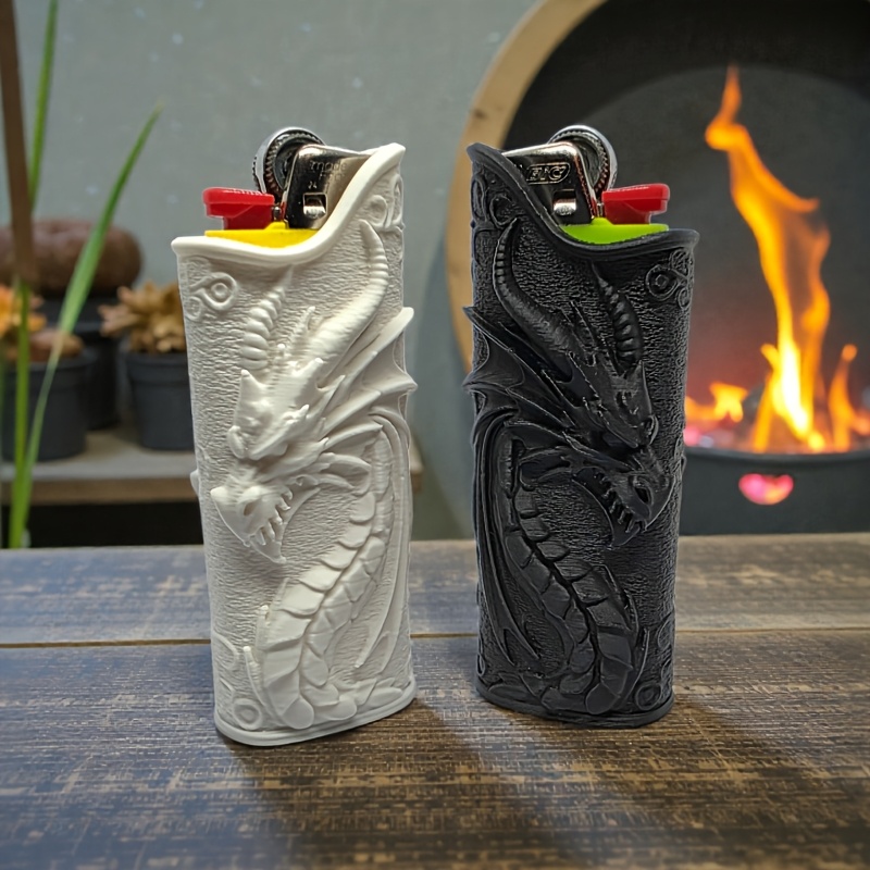 3D Printing Case - Gotycki Wzorzysty Pokrowiec na Zapalniczkę z