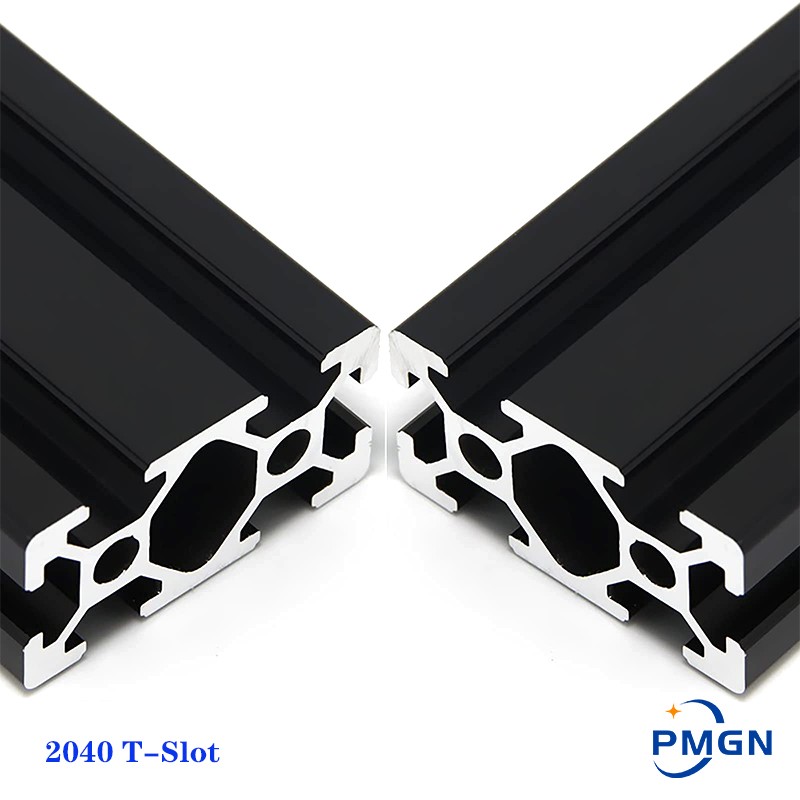 V Slot Aluminum Extrusion - 1 sztuk czarny 2040 t-slot europejski
