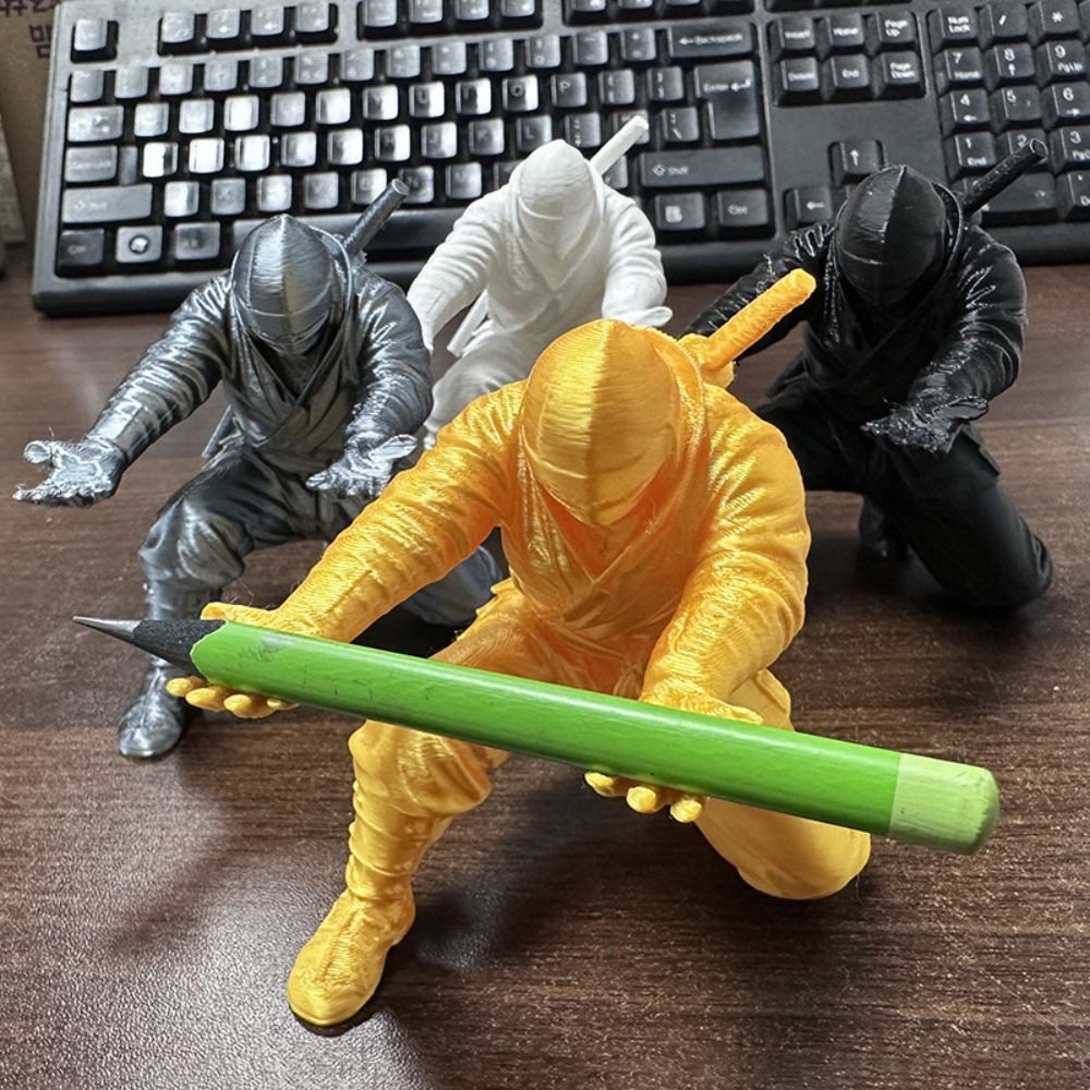 3D Printing Holder - Zabawne ozdoby ninja, kreatywne pojemniki na