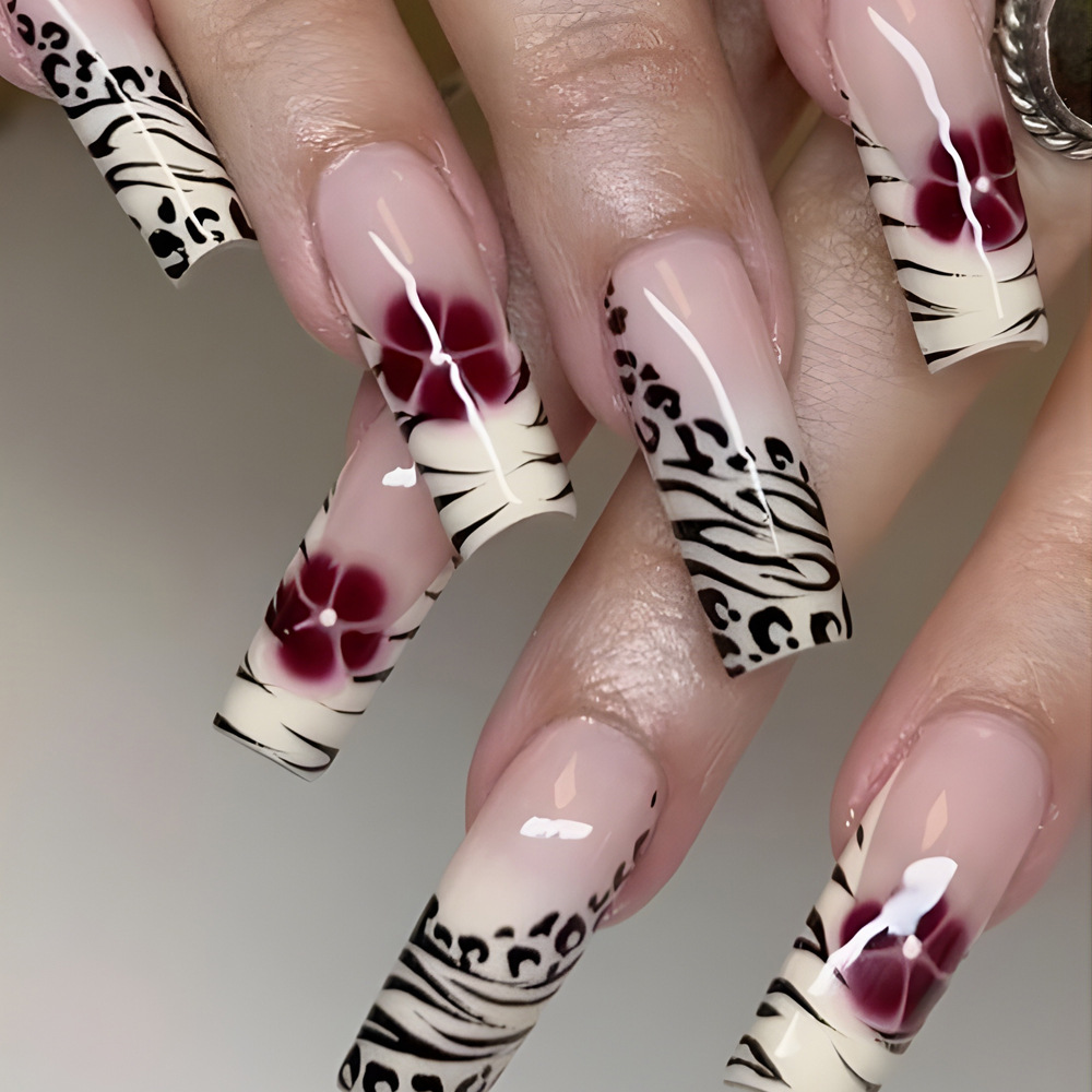 3D Printing Nails - 24 szt. Sztucznych paznokci Y2K Sweet