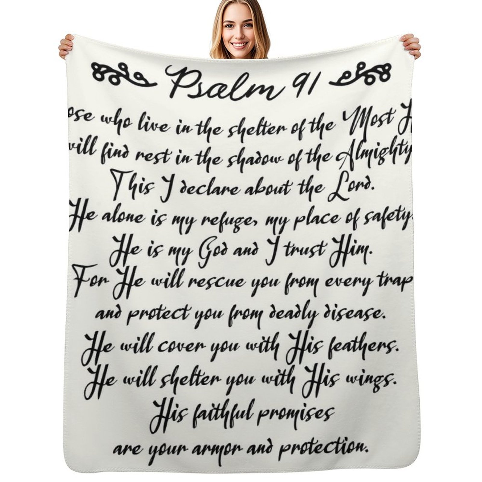 3D Printing Verse - Psalm 91 | Koc z chrześcijańskimi