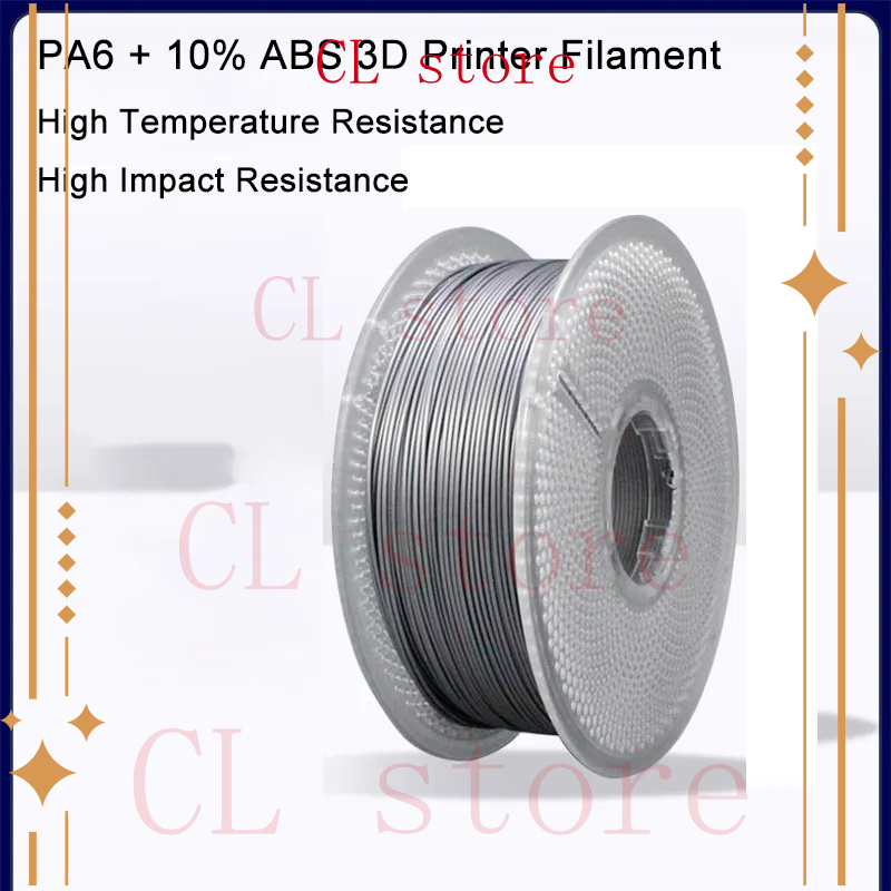 3D Printing High Temperature Materials - Filament do drukarek 3D PA6+10% ABS,