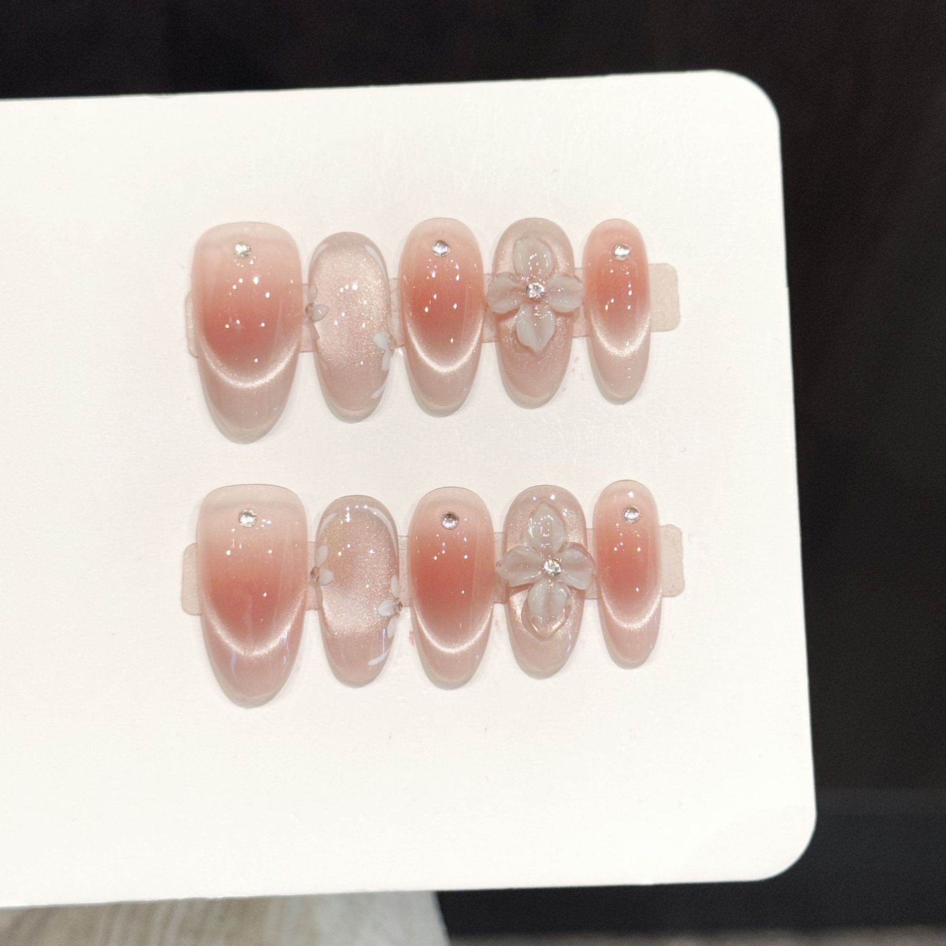 3D Printing Nails - 10 szt. Ręcznie Robione Paznokcie na
