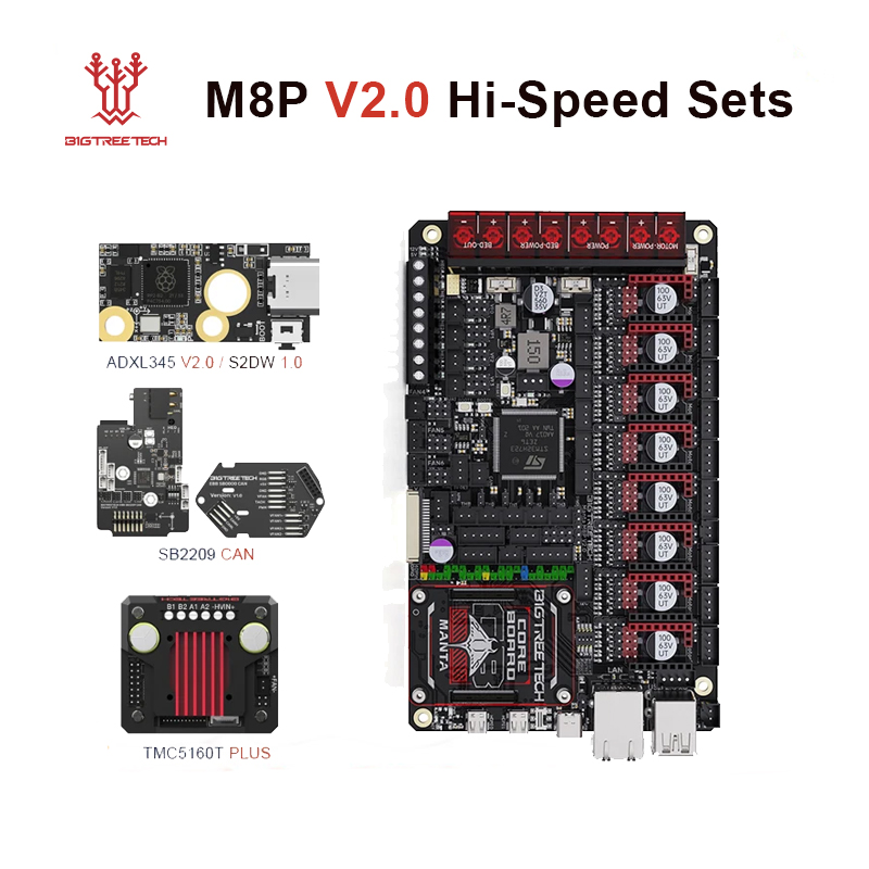 BTT SB2209 Manta M8P V2.0 Płyt – 3D Printing Klipper recenzja i cena