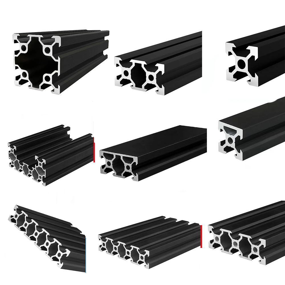 1 szt. Czarny 4040 podwójne gn – V Slot Aluminum Extrusion recenzja i cena