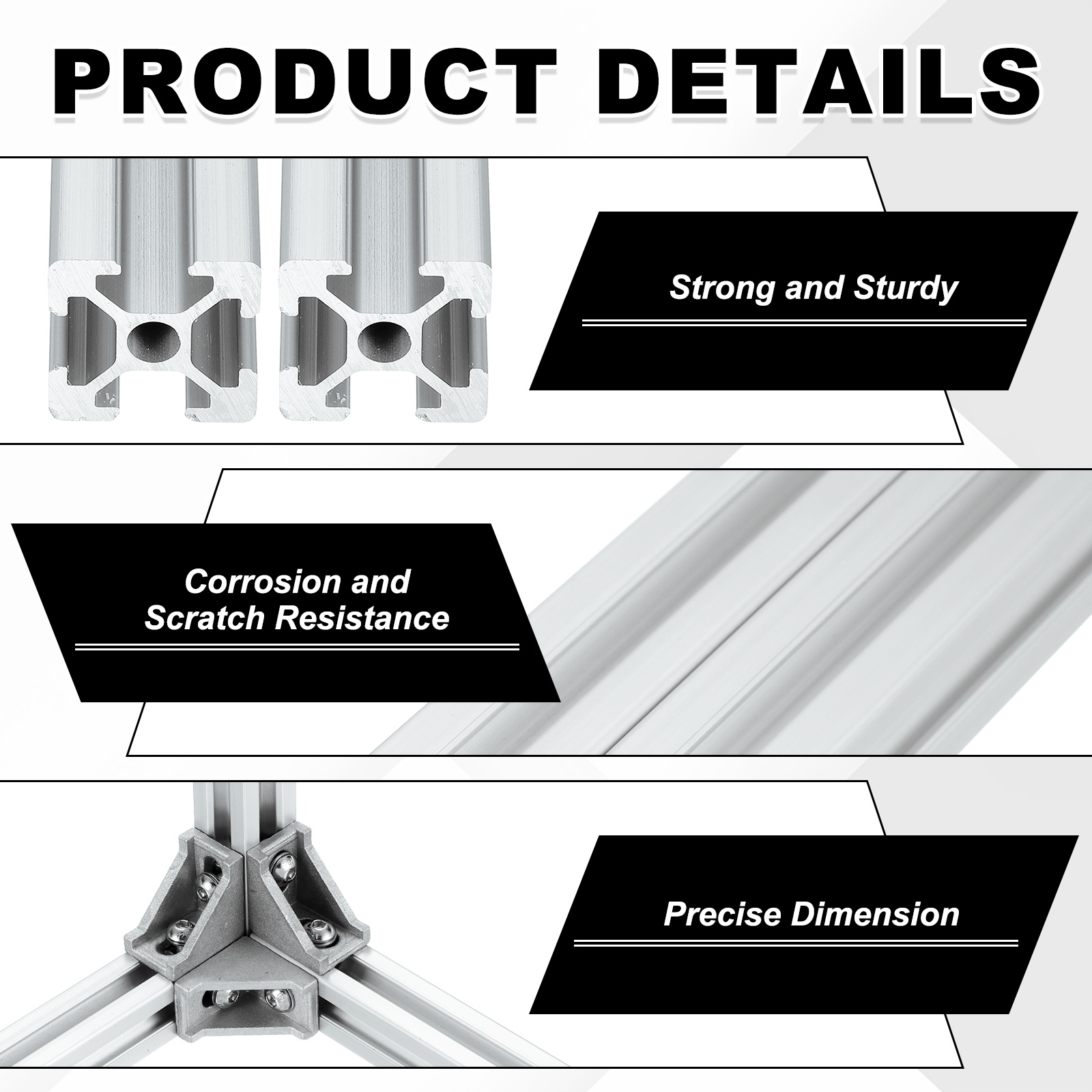 2 Zestawy Profilów Aluminiowyc – V Slot Aluminum Extrusion recenzja i cena