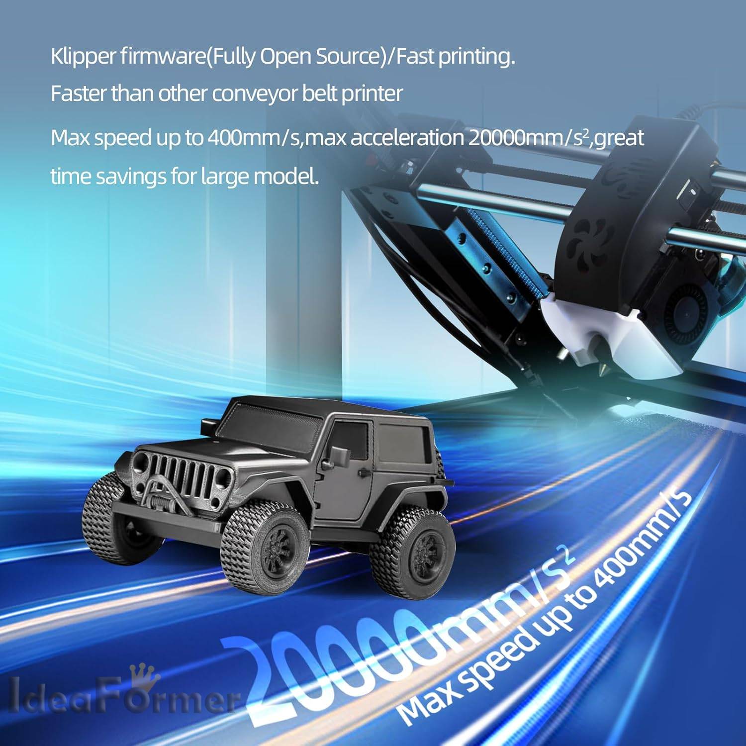Drukarka 3D IdeaFormer IR3 V2  – 3D Printing Z Axis recenzja i cena