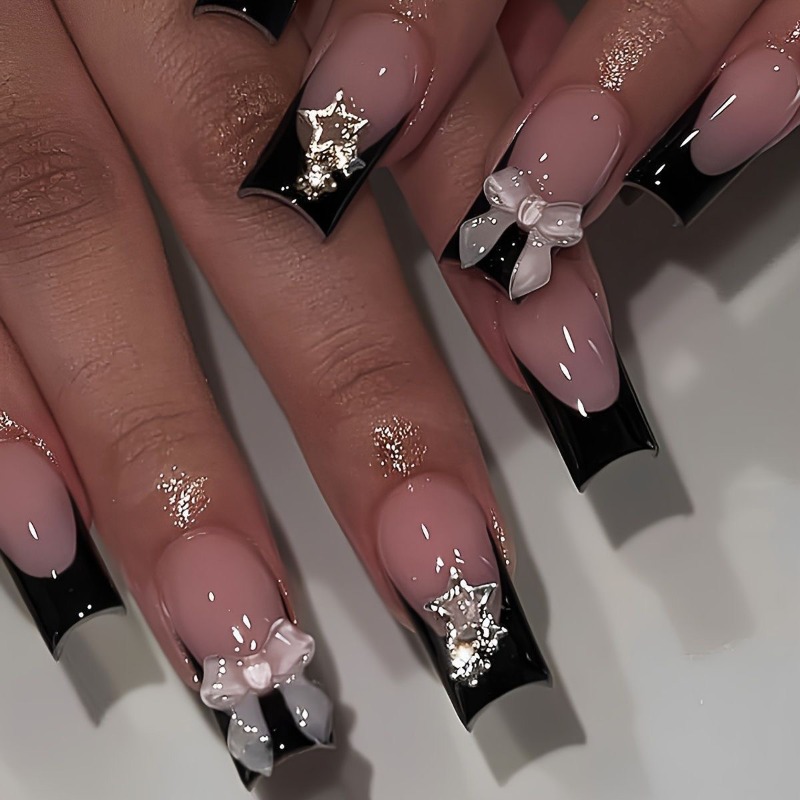 24 szt. Letnich Długich Paznok – 3D Printing Nails recenzja i cena