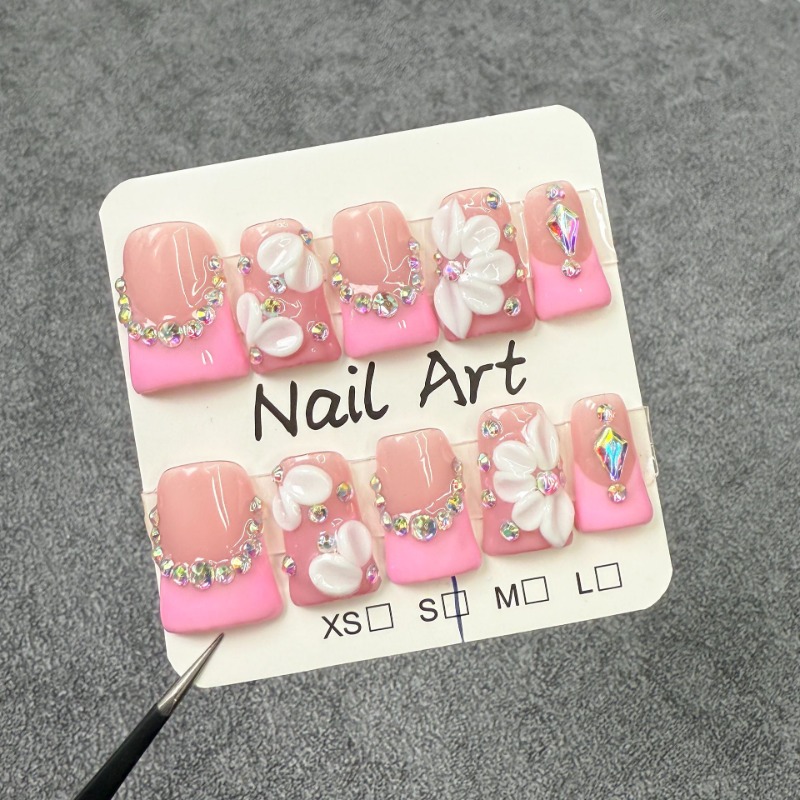 10 szt. Ręcznie Robione Sztucz – 3D Printing Nails recenzja i cena