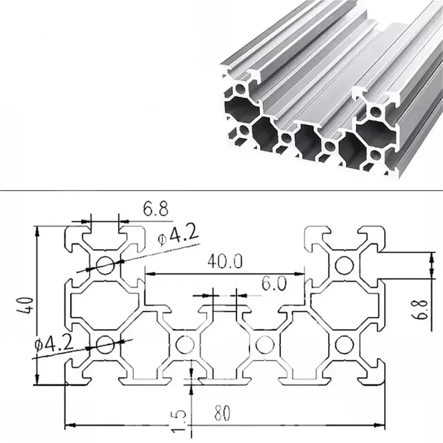 Przemysłowy profil aluminiowy  – V Slot Aluminum Extrusion recenzja i cena