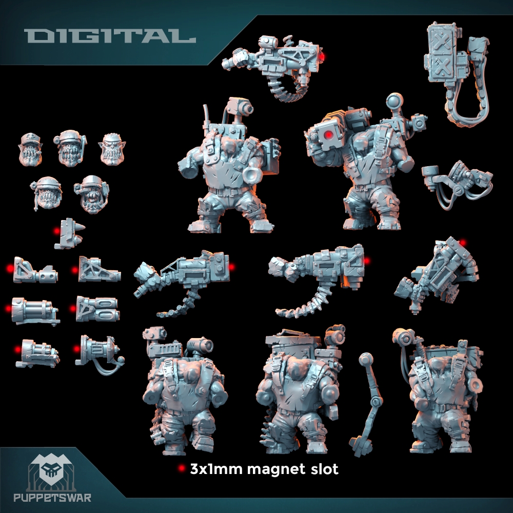 Orc Ultimate Badasses Squad, f – 3D Printing Yourself recenzja i cena