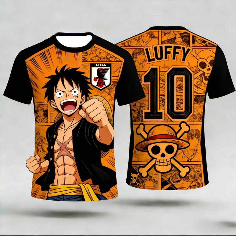 Koszulka z nadrukiem 3D One Pi – 3D Printing One Piece recenzja i cena
