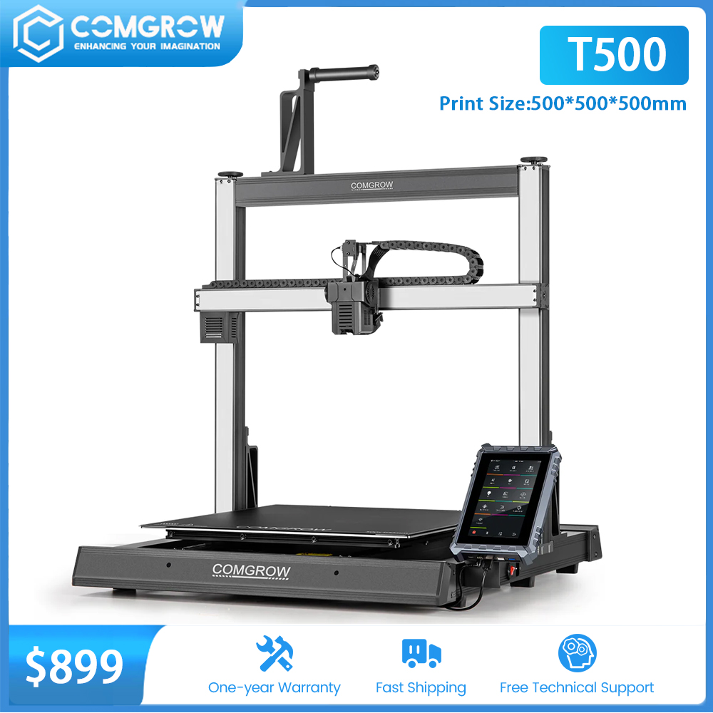 COMGORW T500 drukarka 3D duża  – 3D Printing Klipper recenzja i cena