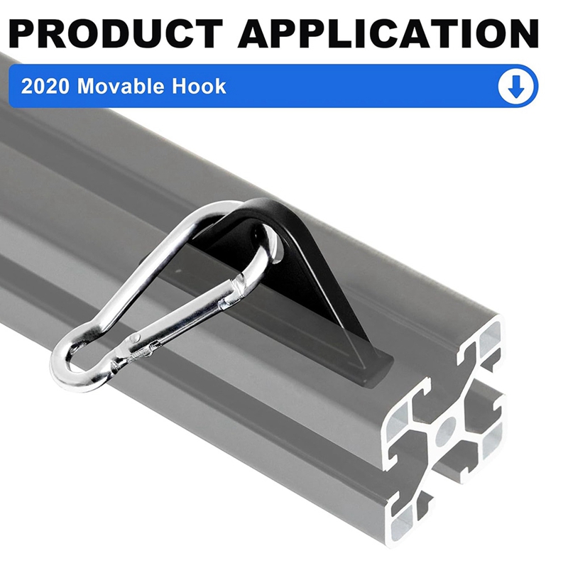 8 sztuk Haków Przesuwnych do P – V Slot Aluminum Extrusion recenzja i cena