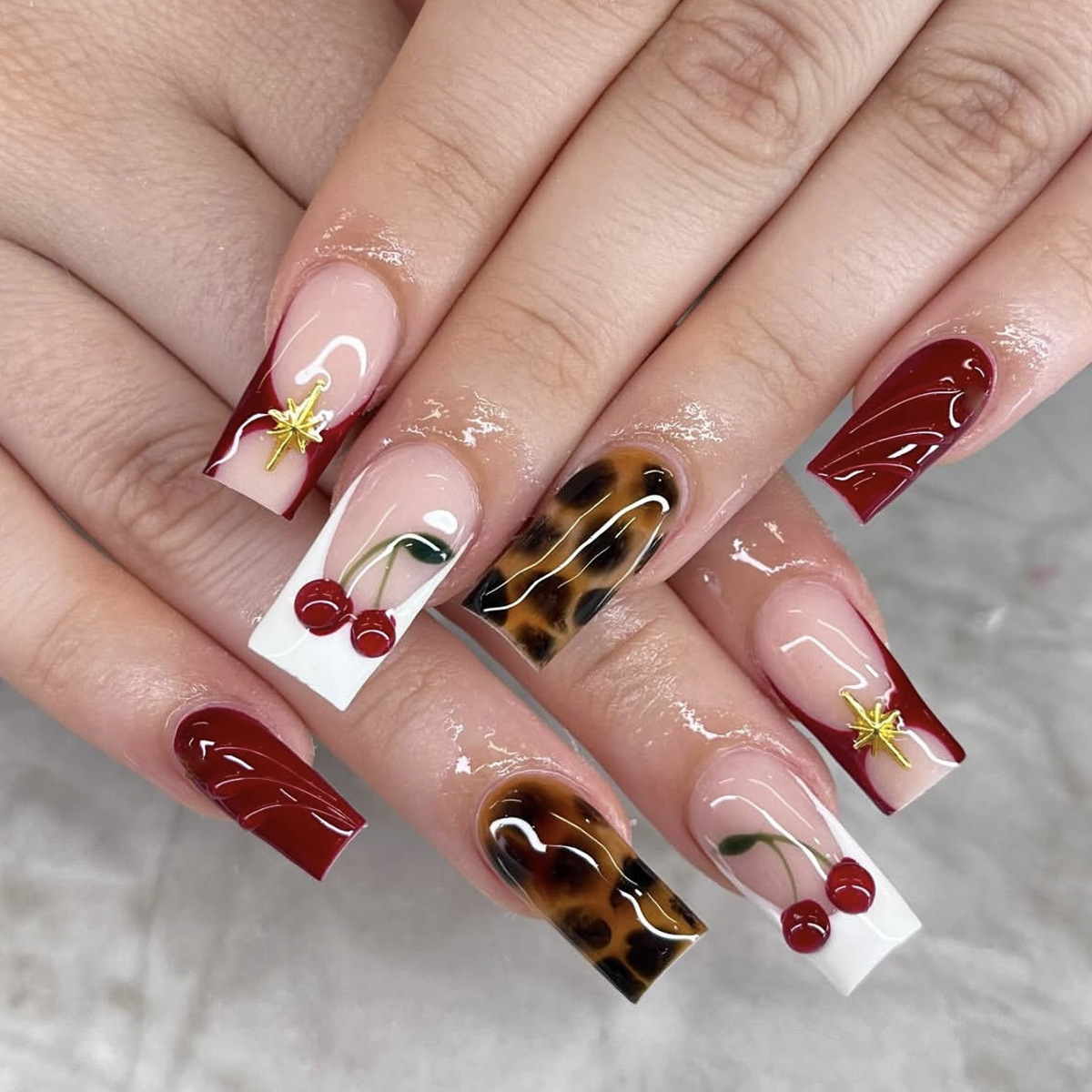 24 szt. Sztucznych paznokci Y2 – 3D Printing Nails recenzja i cena