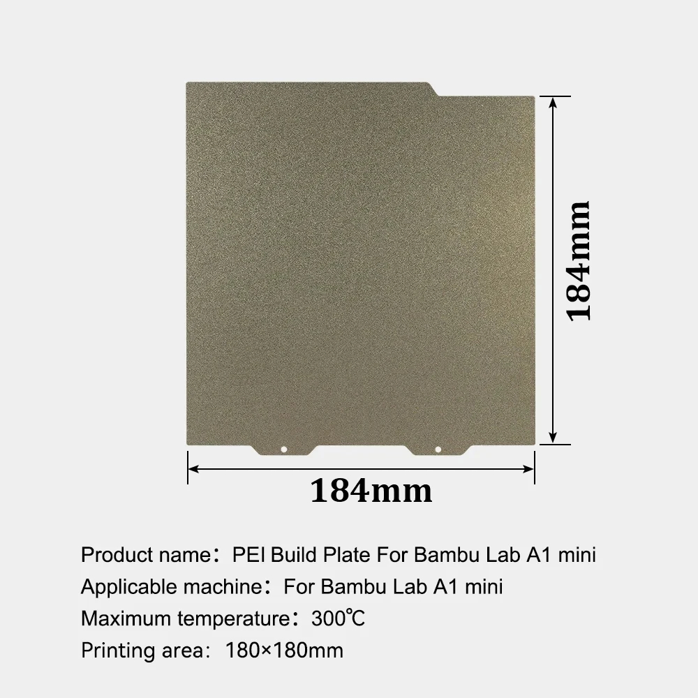 Płyta robocza 184x184mm do Bam – Pei Sheet recenzja i cena
