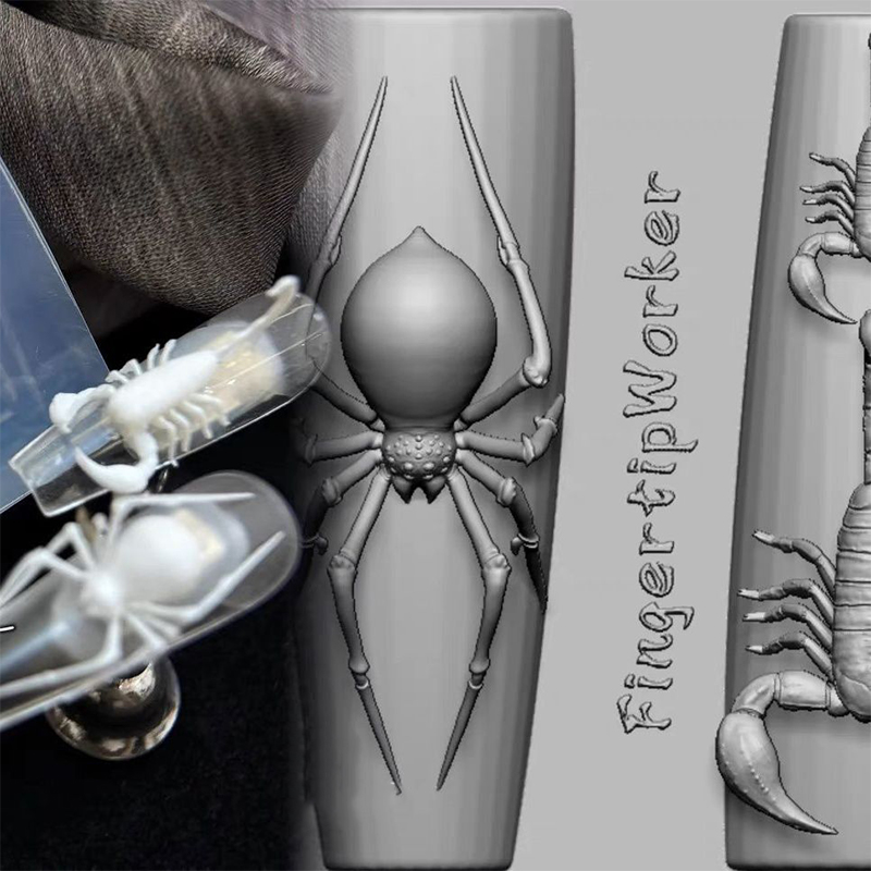 Forma silikonowa 3D Pająk Skor – 3D Printing Nails recenzja i cena