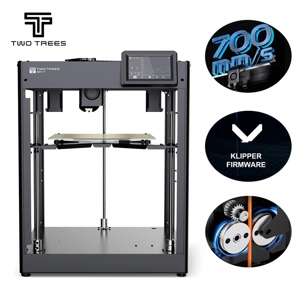 Drukarka 3D Twotrees SK1 High  – 3D Printing Klipper recenzja i cena
