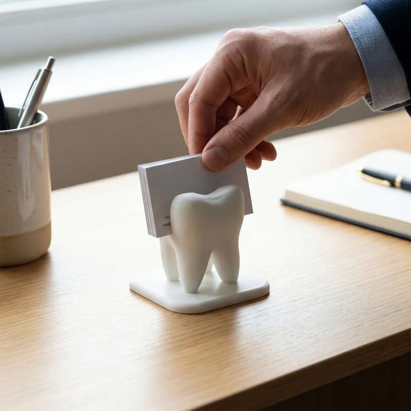 Drukowany w 3D stojak na wizyt – 3D Printing Holder recenzja i cena